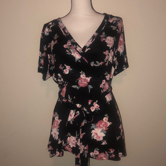 torrid Tops - Torrid Tie Waist Blouse